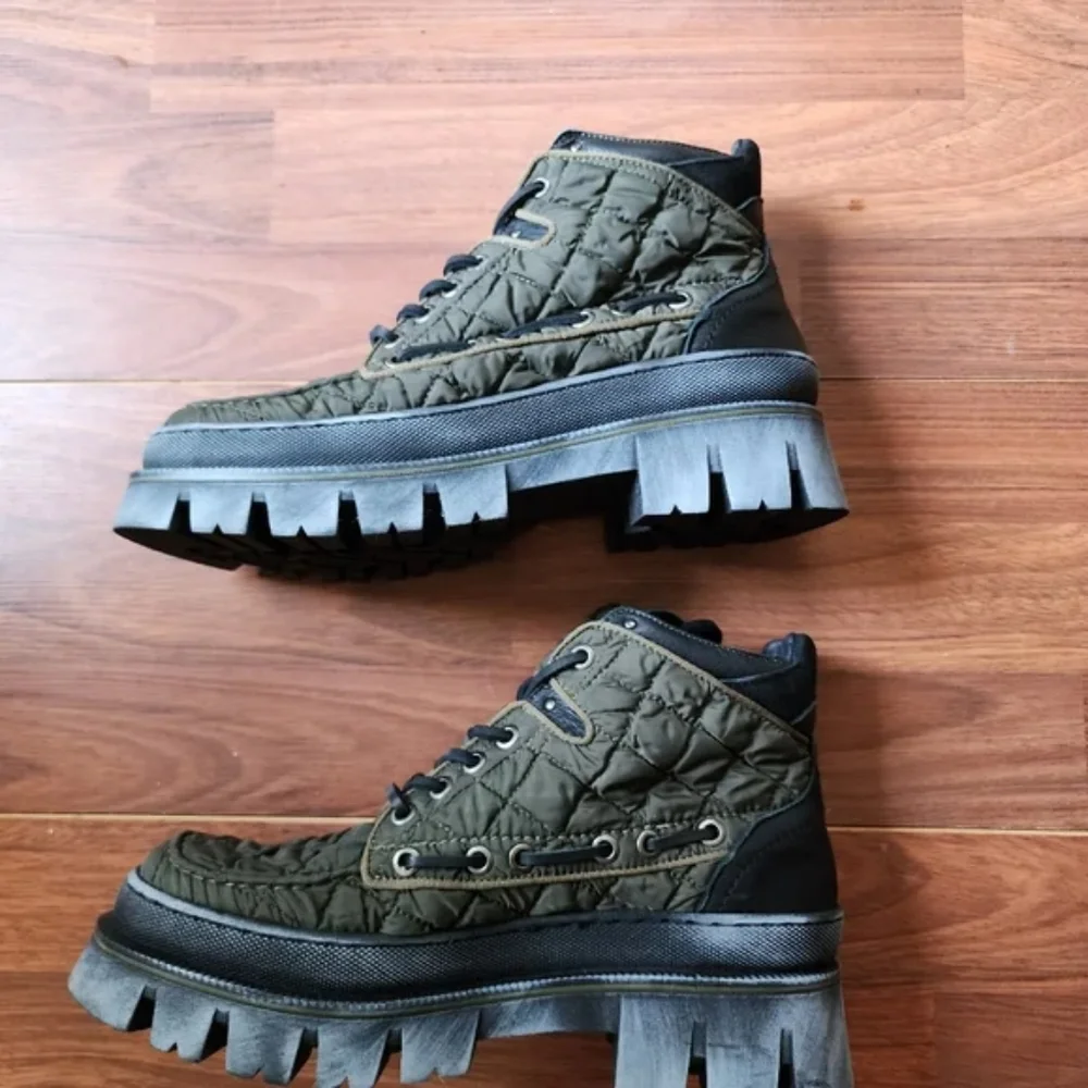 Free People Quilted Dawn Hiking Boot 38/8 NIB - Picture 6 of 11